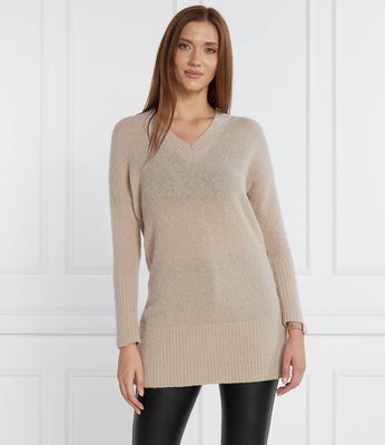 Sweter damski casual Marella SPORT ze sklepu: Gomez Fashion Store w kategorii: Swetry damskie - zdjęcie 874714-BD9-10338_MR235W000023001