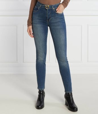 Jeansy damskie w miejskim stylu Pinko ze sklepu: Gomez Fashion Store w kategorii: Jeansy damskie - zdjęcie 874714-BD9-10338_PI234W000008A04