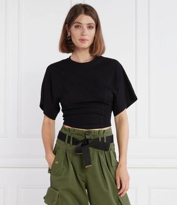 Bluzka damska na wiosnę Pinko ze sklepu: Gomez Fashion Store w kategorii: Bluzki damskie - zdjęcie 874714-BD9-10338_PI234W000030099