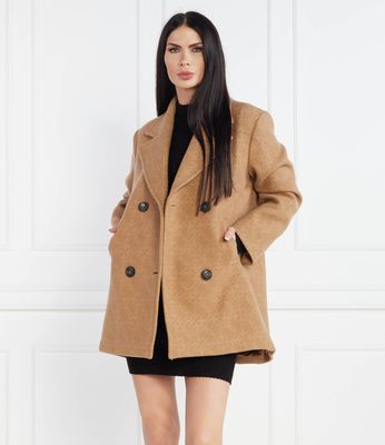 Płaszcz damski Pinko ze sklepu: Gomez Fashion Store w kategorii: Płaszcze damskie - zdjęcie 874714-BD9-10338_PI234W000056A13