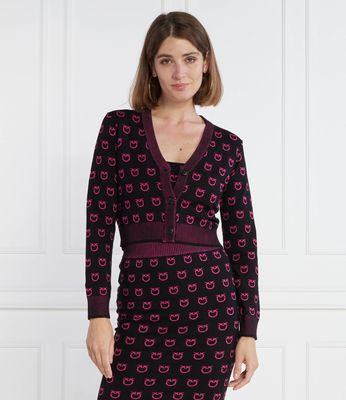 Sweter damski na zimę casual Pinko ze sklepu: Gomez Fashion Store w kategorii: Swetry damskie - zdjęcie 874714-BD9-10338_PI234W000058211