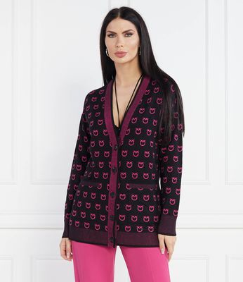 Sweter damski na zimę Pinko ze sklepu: Gomez Fashion Store w kategorii: Swetry damskie - zdjęcie 874714-BD9-10338_PI234W000059211