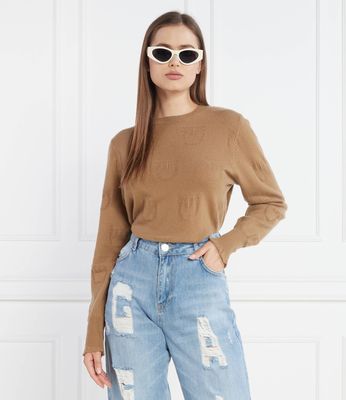 Sweter damski Pinko ze sklepu: Gomez Fashion Store w kategorii: Swetry damskie - zdjęcie 874714-BD9-10338_PI234W000061A13