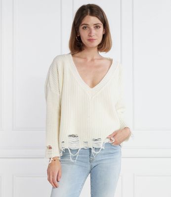 Sweter damski zimowy Pinko ze sklepu: Gomez Fashion Store w kategorii: Swetry damskie - zdjęcie 874714-BD9-10338_PI234W000062314
