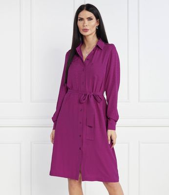 Sukienka koszulowa casual Pinko ze sklepu: Gomez Fashion Store w kategorii: Sukienki - zdjęcie 874714-BD9-10338_PI234W000081A12