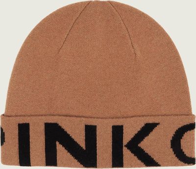 Czapka zimowa damska Pinko ze sklepu: Gomez Fashion Store w kategorii: Czapki zimowe damskie - zdjęcie 874714-BD9-10338_PI234W000125337