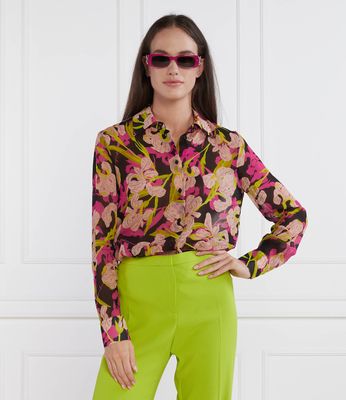 Koszula damska casual Pinko ze sklepu: Gomez Fashion Store w kategorii: Koszule damskie - zdjęcie 874714-BD9-10338_PI234W000177356