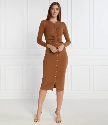 Sukienka dopasowana Pinko ze sklepu: Gomez Fashion Store w kategorii: Sukienki - zdjęcie 874714-BD9-10338_PI235W000038A47