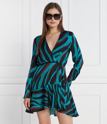 Sukienka kopertowa Pinko ze sklepu: Gomez Fashion Store w kategorii: Sukienki - zdjęcie 874714-BD9-10338_PI235W000041A76
