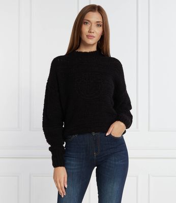 Pinko - Sweter damski casualowy ze sklepu: Gomez Fashion Store w kategorii: Swetry damskie - zdjęcie 874714-BD9-10338_PI235W000061099