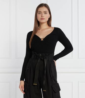 Sweter damski na zimę Pinko ze sklepu: Gomez Fashion Store w kategorii: Swetry damskie - zdjęcie 874714-BD9-10338_PI235W000066099