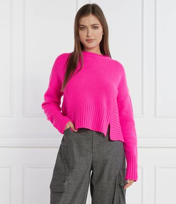 Sweter damski Pinko ze sklepu: Gomez Fashion Store w kategorii: Swetry damskie - zdjęcie 874714-BD9-10338_PI235W000078161