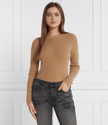 Sweter damski na zimę Pinko ze sklepu: Gomez Fashion Store w kategorii: Swetry damskie - zdjęcie 874714-BD9-10338_PI235W000080898