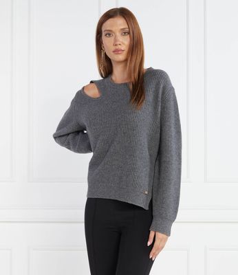 Sweter damski Pinko ze sklepu: Gomez Fashion Store w kategorii: Swetry damskie - zdjęcie 874714-BD9-10338_PI235W000085012