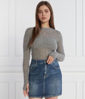 Sweter damski zimowy Pinko ze sklepu: Gomez Fashion Store w kategorii: Swetry damskie - zdjęcie 874714-BD9-10338_PI235W000090A54