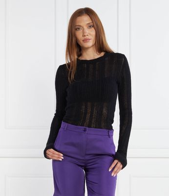 Sweter damski Pinko ze sklepu: Gomez Fashion Store w kategorii: Swetry damskie - zdjęcie 874714-BD9-10338_PI235W000090099