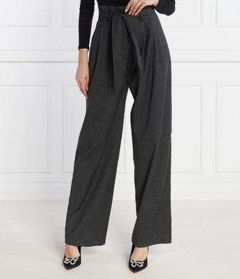 Spodnie damskie retro Pinko ze sklepu: Gomez Fashion Store w kategorii: Spodnie damskie - zdjęcie 874714-BD9-10338_PI235W000125990