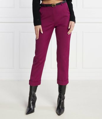 Spodnie damskie Pinko ze sklepu: Gomez Fashion Store w kategorii: Spodnie damskie - zdjęcie 874714-BD9-10338_PI235W000126767