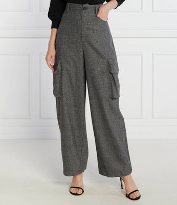 Spodnie damskie w stylu klasycznym Pinko ze sklepu: Gomez Fashion Store w kategorii: Spodnie damskie - zdjęcie 874714-BD9-10338_PI235W000129199