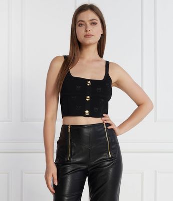 Pinko - Bluzka damska ze sklepu: Gomez Fashion Store w kategorii: Bluzki damskie - zdjęcie 874714-BD9-10338_PI235W000133099