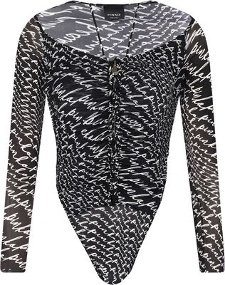 Bluzka damska jesienna Pinko ze sklepu: Gomez Fashion Store w kategorii: Bluzki damskie - zdjęcie 874714-BD9-10338_PI235W000136262