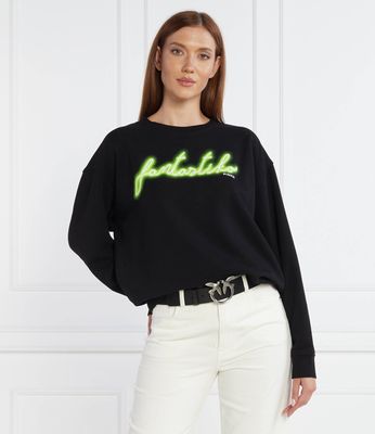 Pinko - Bluza damska na wiosnę ze sklepu: Gomez Fashion Store w kategorii: Bluzy damskie - zdjęcie 874714-BD9-10338_PI235W000153001