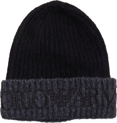 Czapka zimowa damska Emporio Armani ze sklepu: Gomez Fashion Store w kategorii: Czapki zimowe damskie - zdjęcie 874714-BD9-10338_EA235W000013520