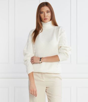 Sweter damski casual SILVIAN HEACH ze sklepu: Gomez Fashion Store w kategorii: Swetry damskie - zdjęcie 874714-BD9-10338_SH234W000011129