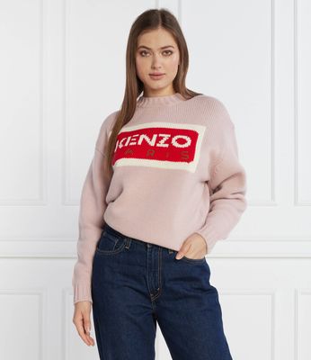 Sweter damski na zimę Kenzo ze sklepu: Gomez Fashion Store w kategorii: Swetry damskie - zdjęcie 874714-BD9-10338_KE235W000013034