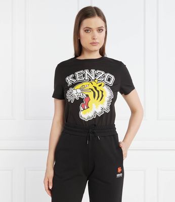 Bluzka damska w stylu młodzieżowym Kenzo ze sklepu: Gomez Fashion Store w kategorii: Bluzki damskie - zdjęcie 874714-BD9-10338_KE235W000029A18