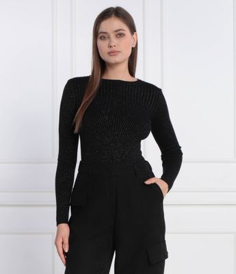Sweter damski casualowy na zimę SILVIAN HEACH ze sklepu: Gomez Fashion Store w kategorii: Swetry damskie - zdjęcie 874714-BD9-10338_SH235W000002103