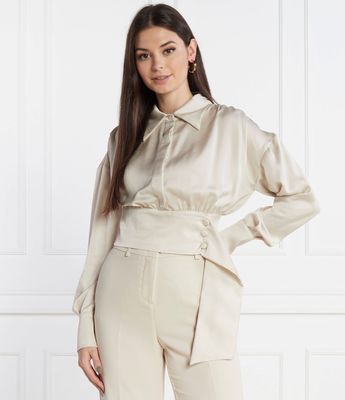 Koszula damska wiosenna SILVIAN HEACH ze sklepu: Gomez Fashion Store w kategorii: Koszule damskie - zdjęcie 874714-BD9-10338_SH235W000006122