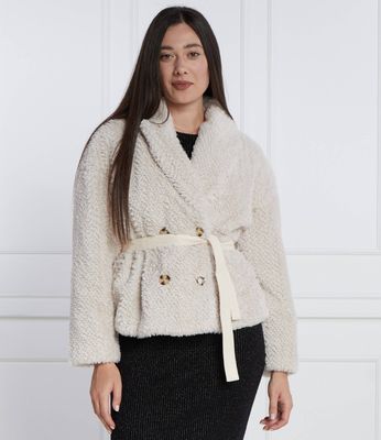 Futro damskie na wiosnę SILVIAN HEACH ze sklepu: Gomez Fashion Store w kategorii: Futra damskie - zdjęcie 874714-BD9-10338_SH235W000019122