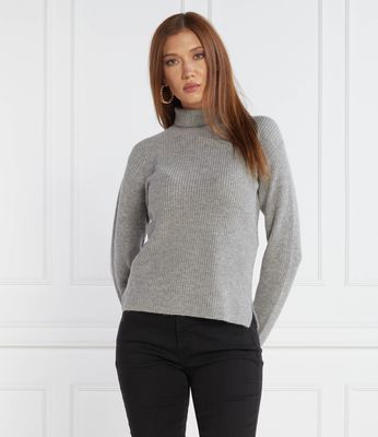 Sweter damski casual na zimę Marella SPORT ze sklepu: Gomez Fashion Store w kategorii: Swetry damskie - zdjęcie 874714-BD9-10338_MR234W000012001
