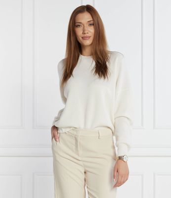 Sweter damski casual Peserico ze sklepu: Gomez Fashion Store w kategorii: Swetry damskie - zdjęcie 874714-BD9-10338_PC235W000005094