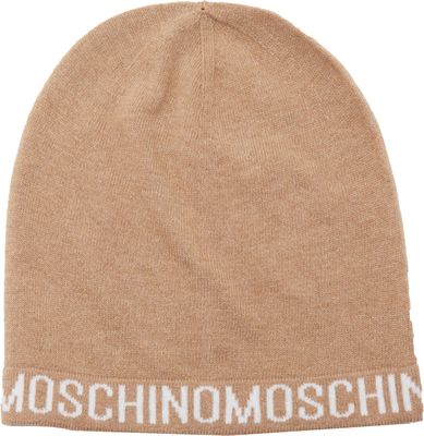 Czapka zimowa damska Moschino ze sklepu: Gomez Fashion Store w kategorii: Czapki zimowe damskie - zdjęcie 874714-BD9-10338_MO235W000018031