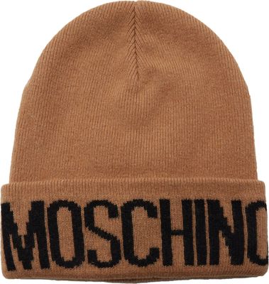 Czapka zimowa damska Moschino ze sklepu: Gomez Fashion Store w kategorii: Czapki zimowe damskie - zdjęcie 874714-BD9-10338_MO235W000023003
