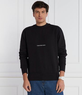 Bluza męska na zimę casual Calvin Klein Jeans ze sklepu: Gomez Fashion Store w kategorii: Bluzy męskie - zdjęcie 874714-BD9-10338_CJ235M000023A81
