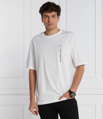 Calvin Klein Jeans - T-shirt męski casual ze sklepu: Gomez Fashion Store w kategorii: T-shirty męskie - zdjęcie 874714-BD9-10338_CJ235M000037210