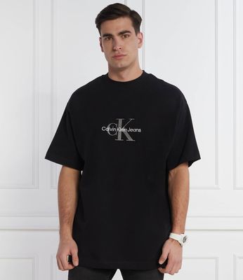 T-shirt męski na wiosnę Calvin Klein Jeans ze sklepu: Gomez Fashion Store w kategorii: T-shirty męskie - zdjęcie 874714-BD9-10338_CJ235M000042A81