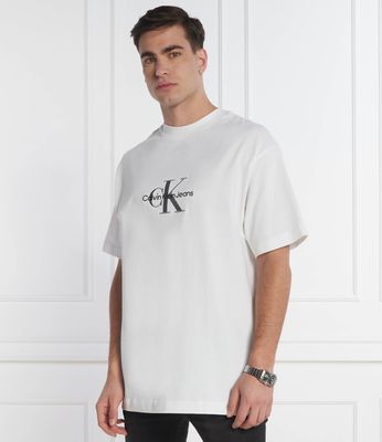 T-shirt męski na wiosnę Calvin Klein Jeans ze sklepu: Gomez Fashion Store w kategorii: T-shirty męskie - zdjęcie 874714-BD9-10338_CJ235M000042210
