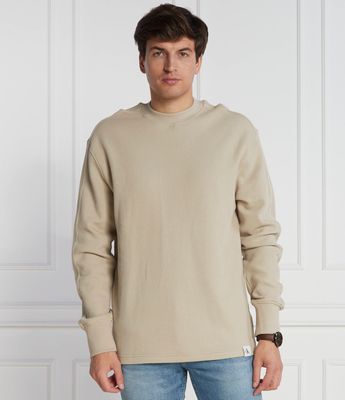 Sweter męski casual zimowy Calvin Klein Jeans ze sklepu: Gomez Fashion Store w kategorii: Swetry męskie - zdjęcie 874714-BD9-10338_CJ235M000063303