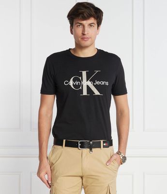T-shirt męski wiosenny Calvin Klein Jeans ze sklepu: Gomez Fashion Store w kategorii: T-shirty męskie - zdjęcie 874714-BD9-10338_CJ235M000104B59