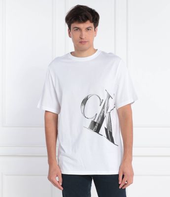 T-shirt męski wiosenny młodzieżowy Calvin Klein Jeans ze sklepu: Gomez Fashion Store w kategorii: T-shirty męskie - zdjęcie 874714-BD9-10338_CJ235M000111210