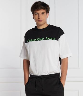 T-shirt męski wiosenny Calvin Klein Jeans ze sklepu: Gomez Fashion Store w kategorii: T-shirty męskie - zdjęcie 874714-BD9-10338_CJ235M000116210