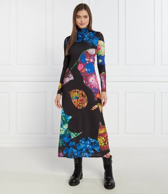 Desigual - Sukienka jesienna ze sklepu: Gomez Fashion Store w kategorii: Sukienki - zdjęcie 874714-BD9-10338_DU235W000061002