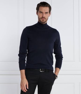 Sweter męski casual Calvin Klein ze sklepu: Gomez Fashion Store w kategorii: Swetry męskie - zdjęcie 874714-BD9-10338_CK235M000014B31