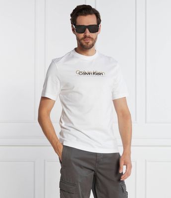 T-shirt męski na wiosnę Calvin Klein ze sklepu: Gomez Fashion Store w kategorii: T-shirty męskie - zdjęcie 874714-BD9-10338_CK235M000135257