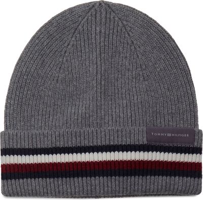 Tommy Hilfiger - Czapka zimowa męska ze sklepu: Gomez Fashion Store w kategorii: Czapki zimowe męskie - zdjęcie 874714-BD9-10338_TH235M000036M07