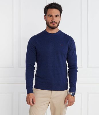 Sweter męski casualowy Tommy Hilfiger ze sklepu: Gomez Fashion Store w kategorii: Swetry męskie - zdjęcie 874714-BD9-10338_TH235M000161845